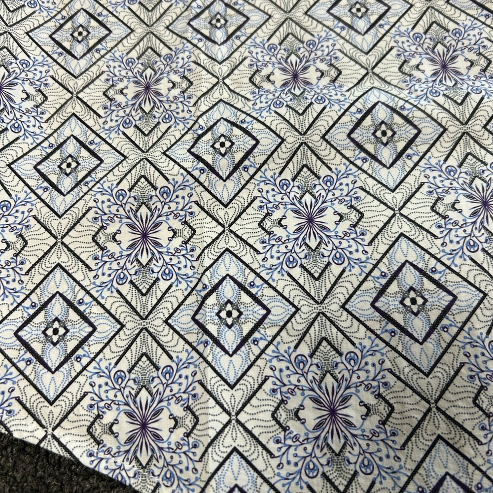 Ameri Mode Geometric Print Long-Sleeve Dress Shir… - image 10